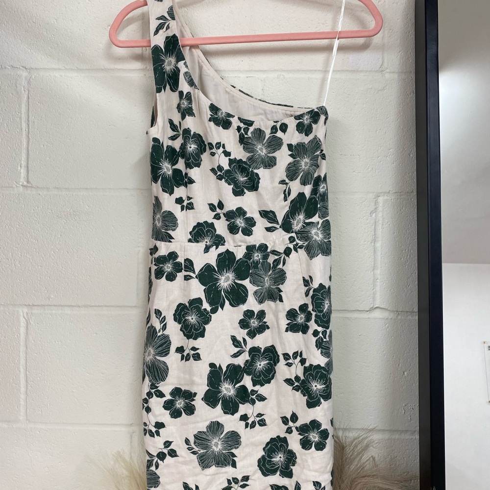 Abercrombie one shoulder dress